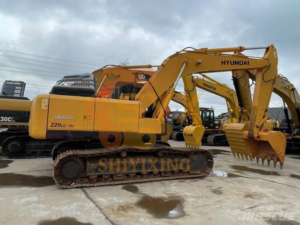 Hyundai Robex 220-7 Pelle sur chenilles