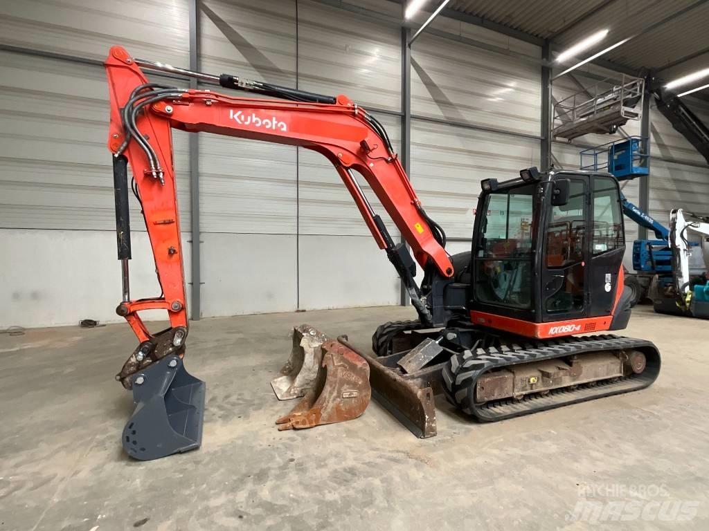 Kubota KX 080-4 Mini pelle 7t-12t