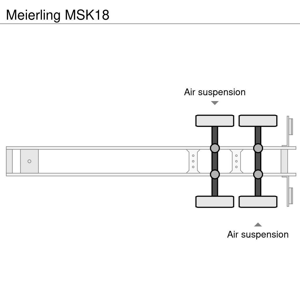 Meierling MSK18 Benne semi remorque