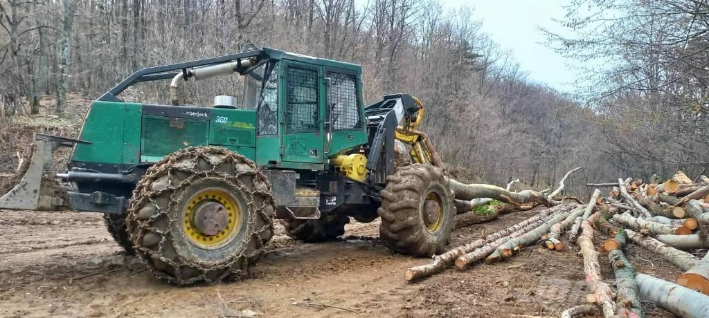 Timberjack 360 Débusqueur