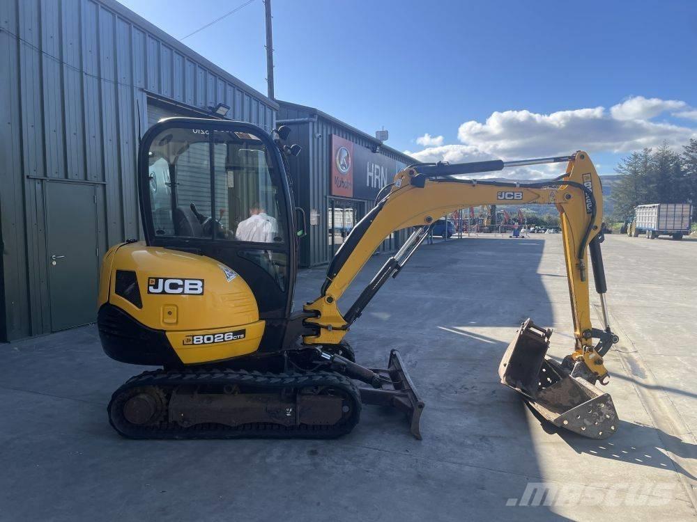JCB 8026 Mini pelle < 7t
