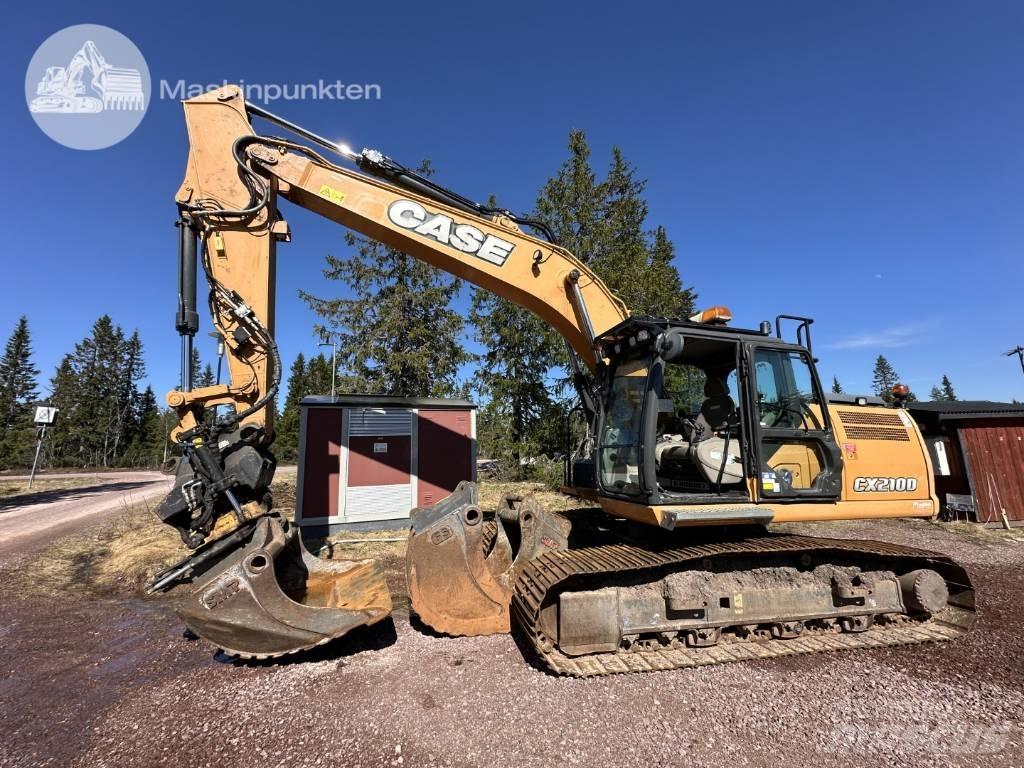 CASE CX 210 D Pelle sur chenilles