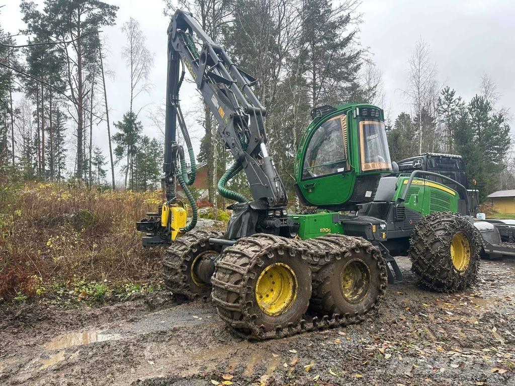 John Deere 1170 G Abatteuse