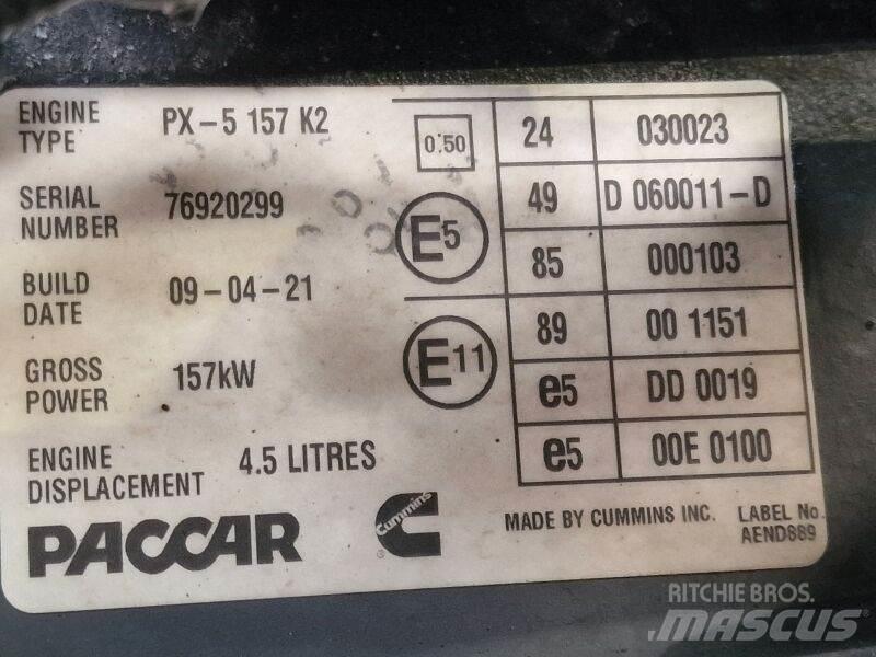 DAF PX-5 157 K2 Moteur