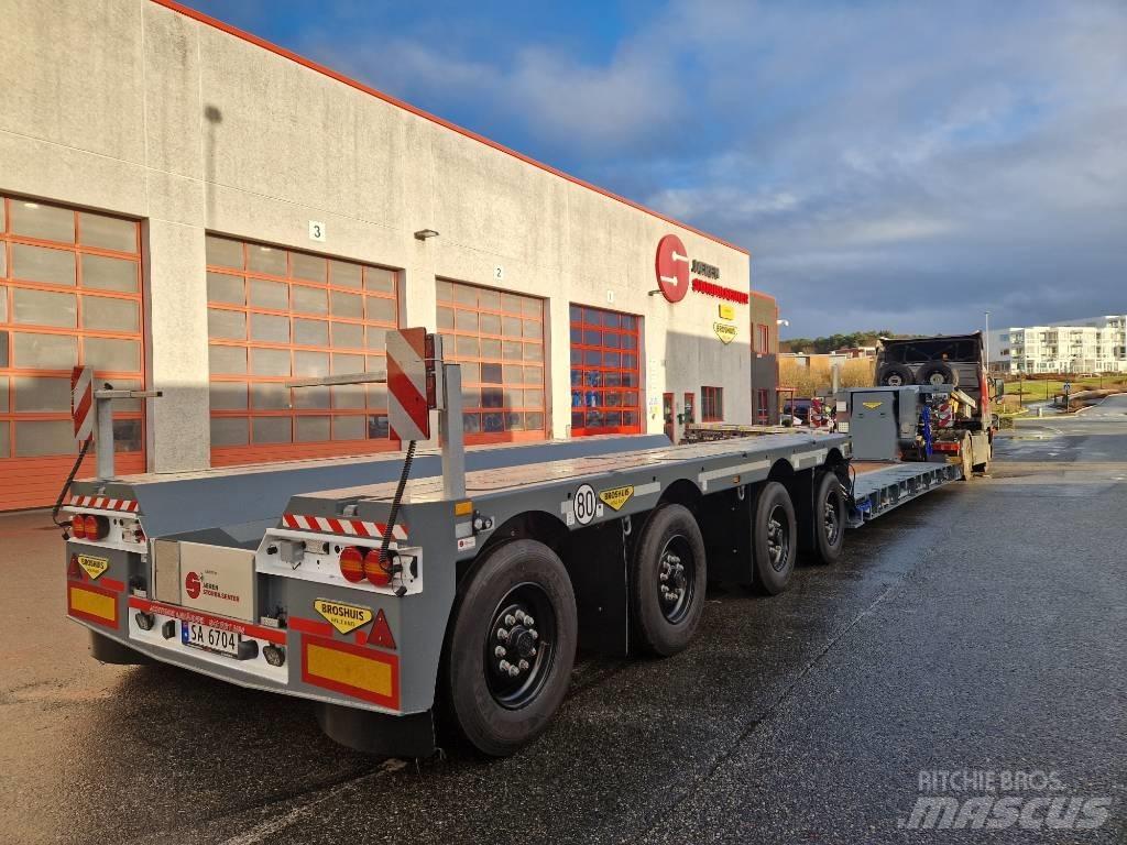 Broshuis 4ABD-PL/1 Semi remorque surbaissée