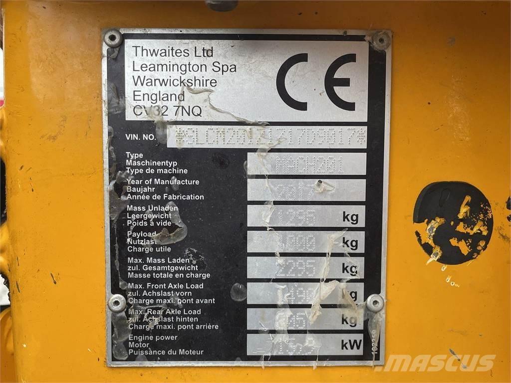 Thwaites 1 ton Mini tombereau