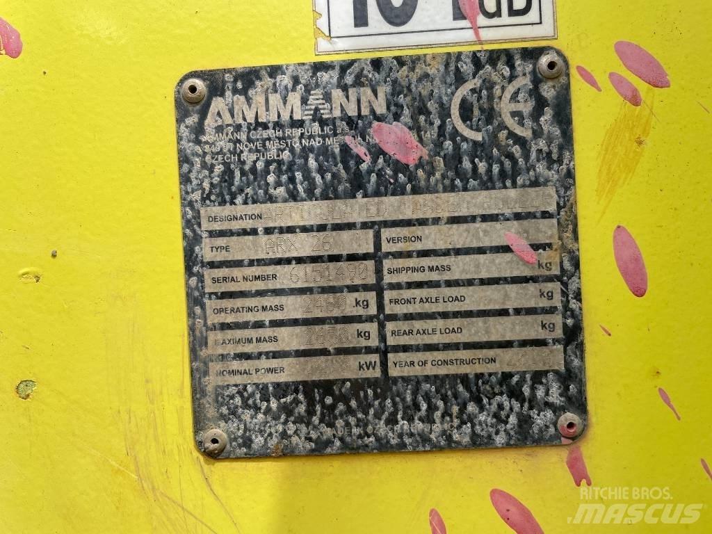Ammann ARX 26 Rouleaux tandem