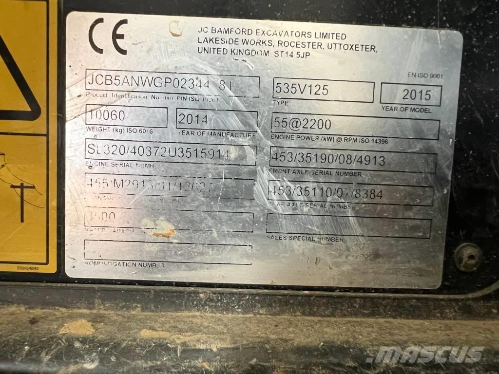 JCB 535-125 Chariot télescopique