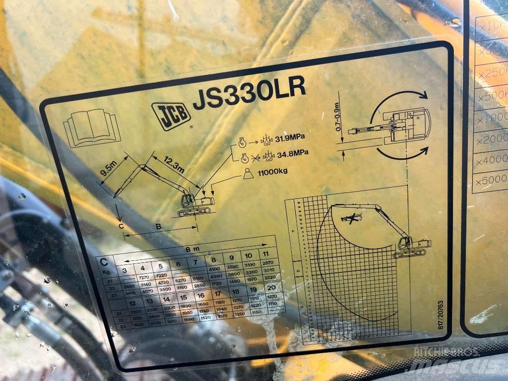 JCB Js 330 lr Pelle longue portée