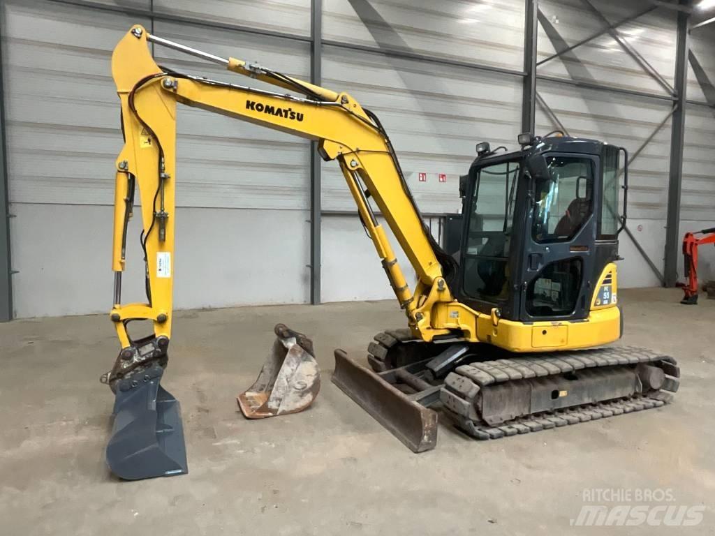 Komatsu PC 55 MR-3 Mini pelle < 7t