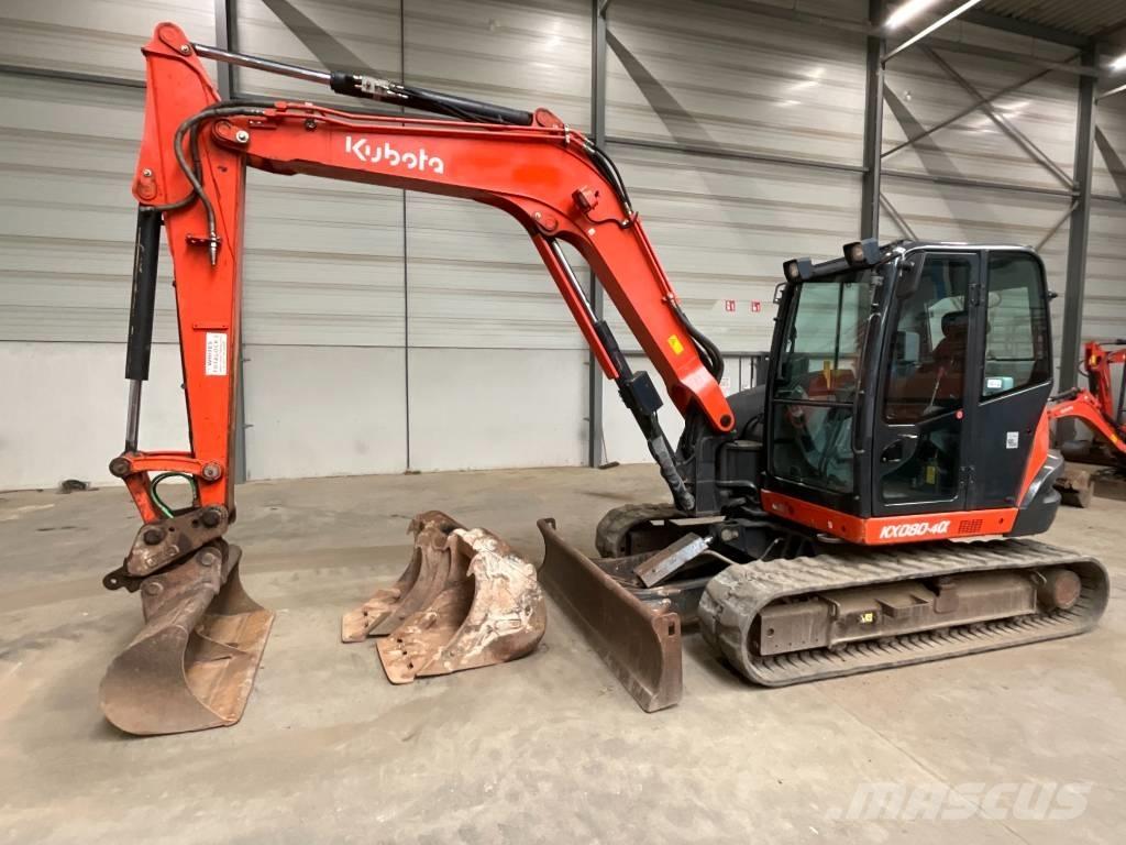 Kubota KX 080-4 A Mini pelle 7t-12t