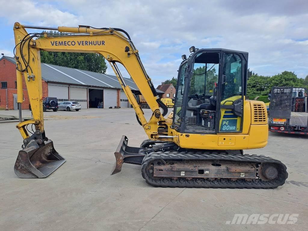 Komatsu PC 80 MR-5 Mini pelle 7t-12t