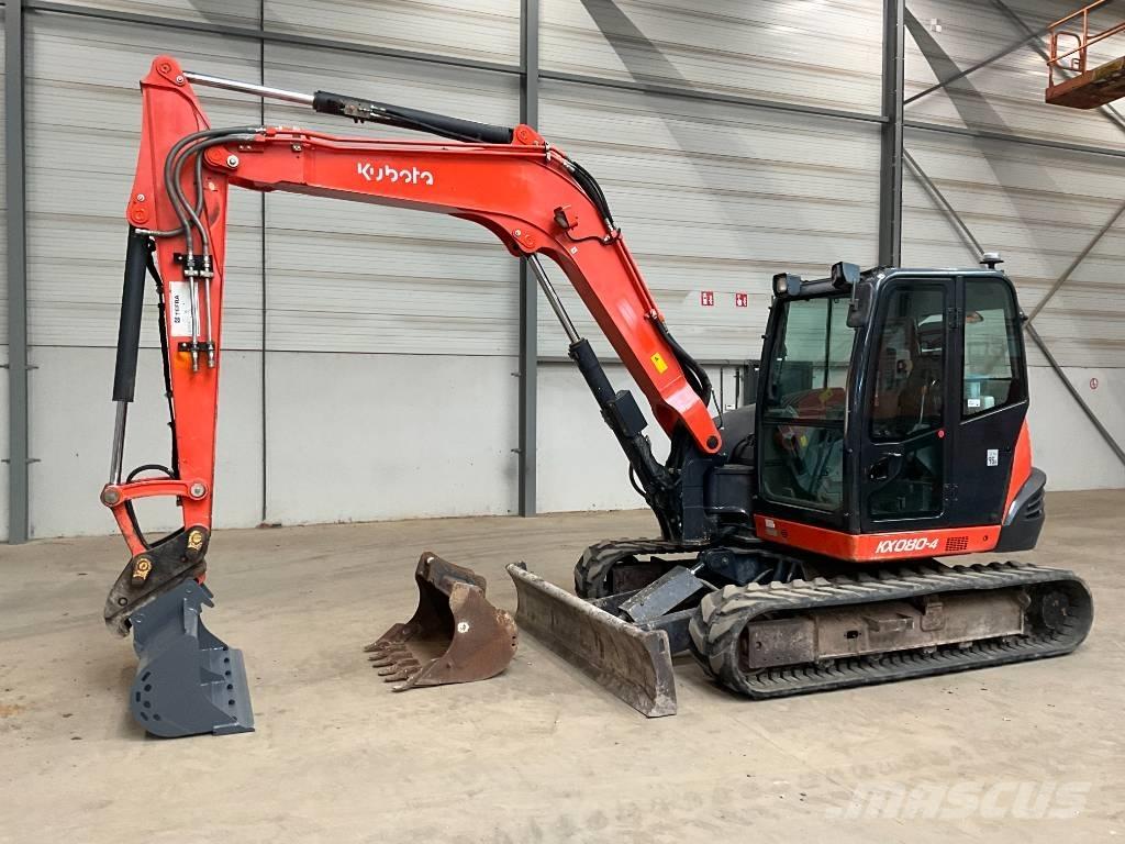 Kubota KX 080-4 Mini pelle 7t-12t