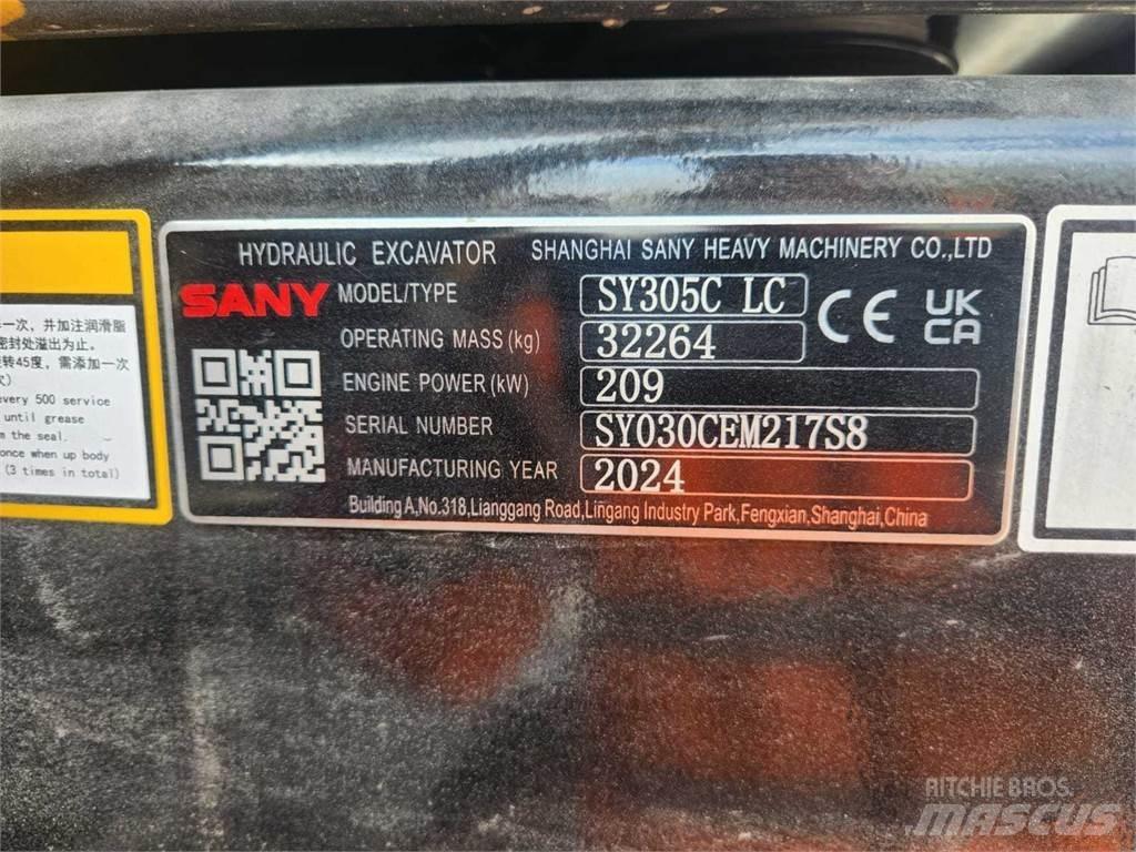 Sany SY305C Pelle sur chenilles