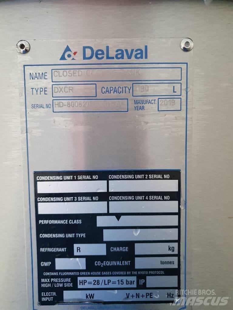 Delaval DXCR1100 Tank à lait