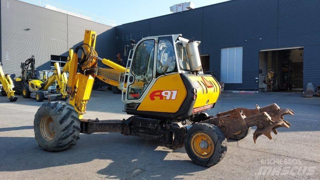 Menzi Muck A91 Mobil Pelle sur pneus