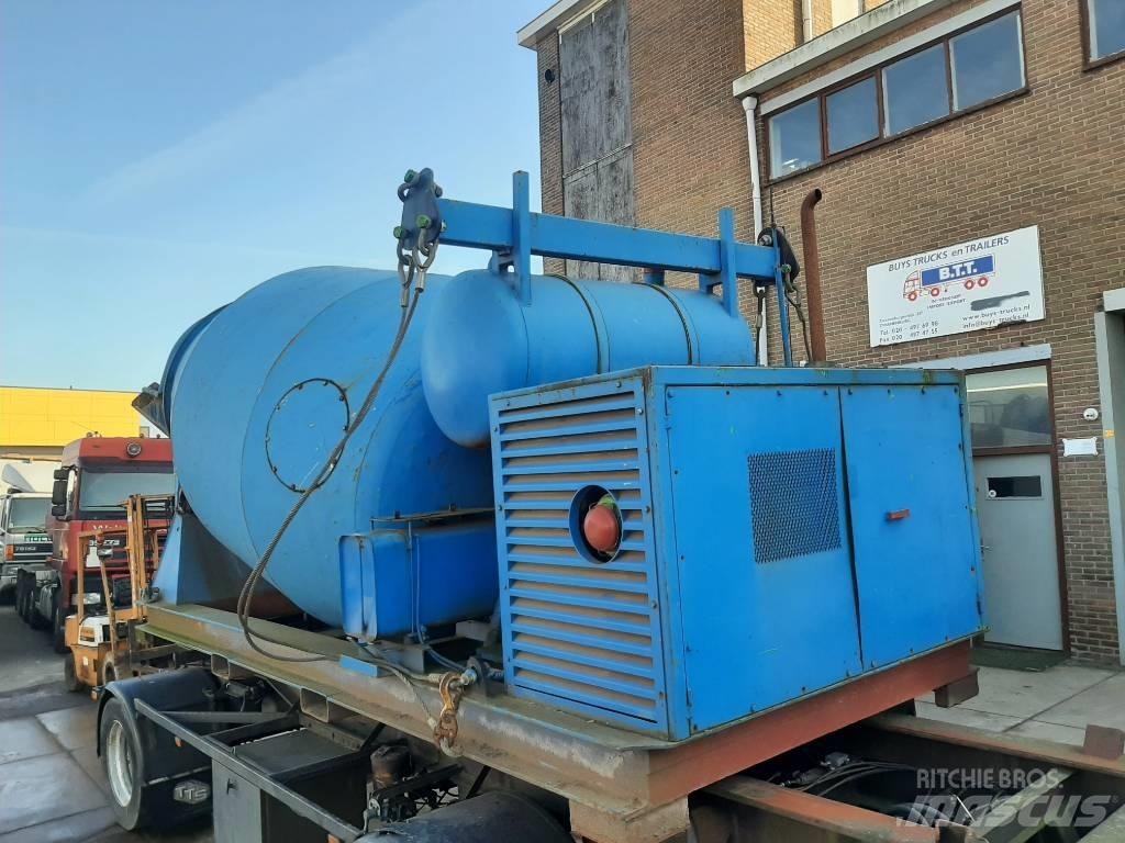 Baryval beton mixer Bétonnière