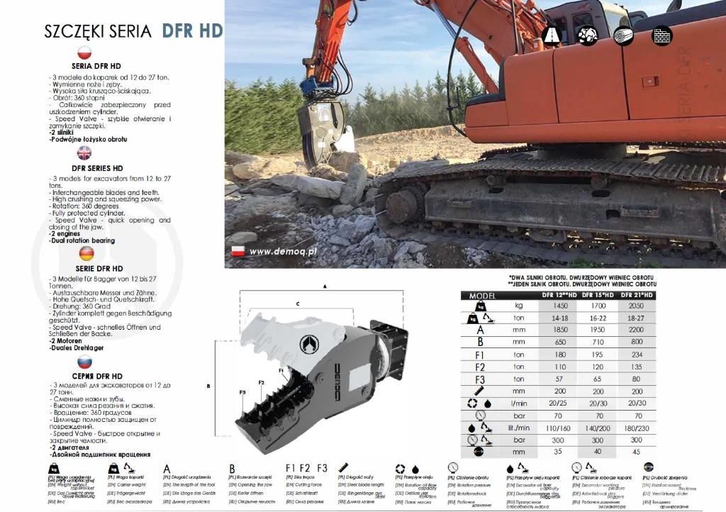  DEMOQ DFR12 Concasseur de Travaux Publics