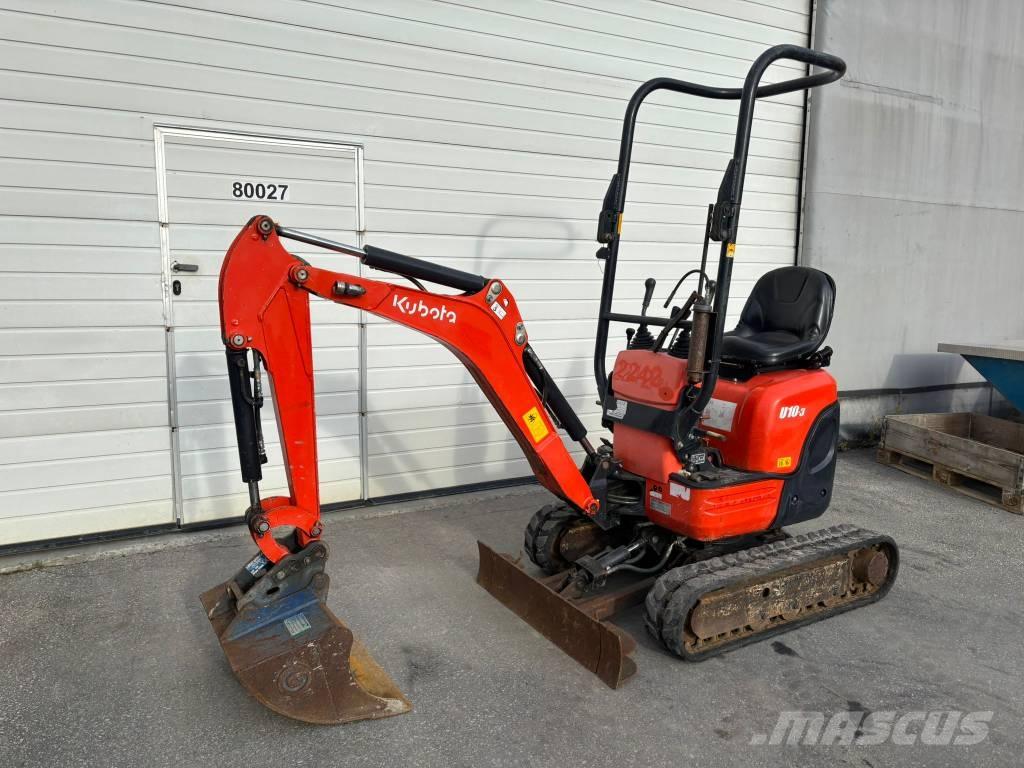 Kubota U 10-3 Mini pelle < 7t