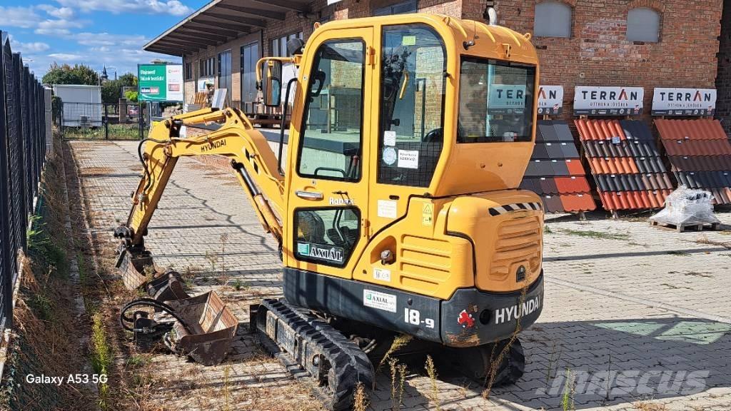 Hyundai Robex 18-9 Mini pelle < 7t