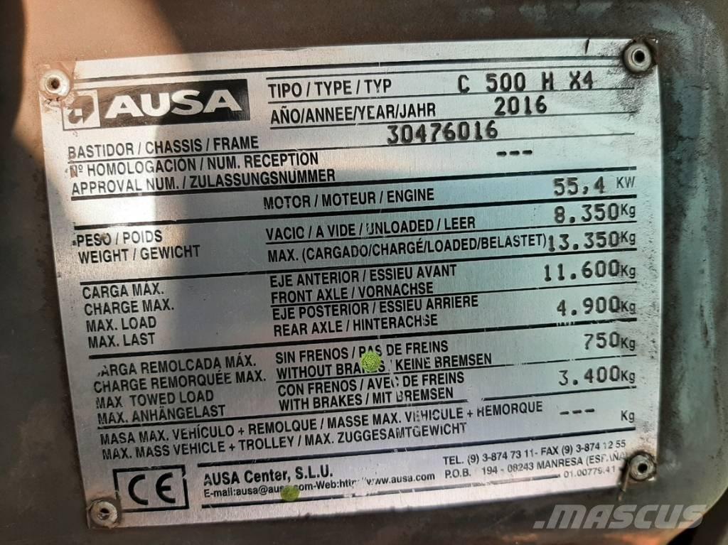Ausa C 500 H X4 Chariot tout terrain