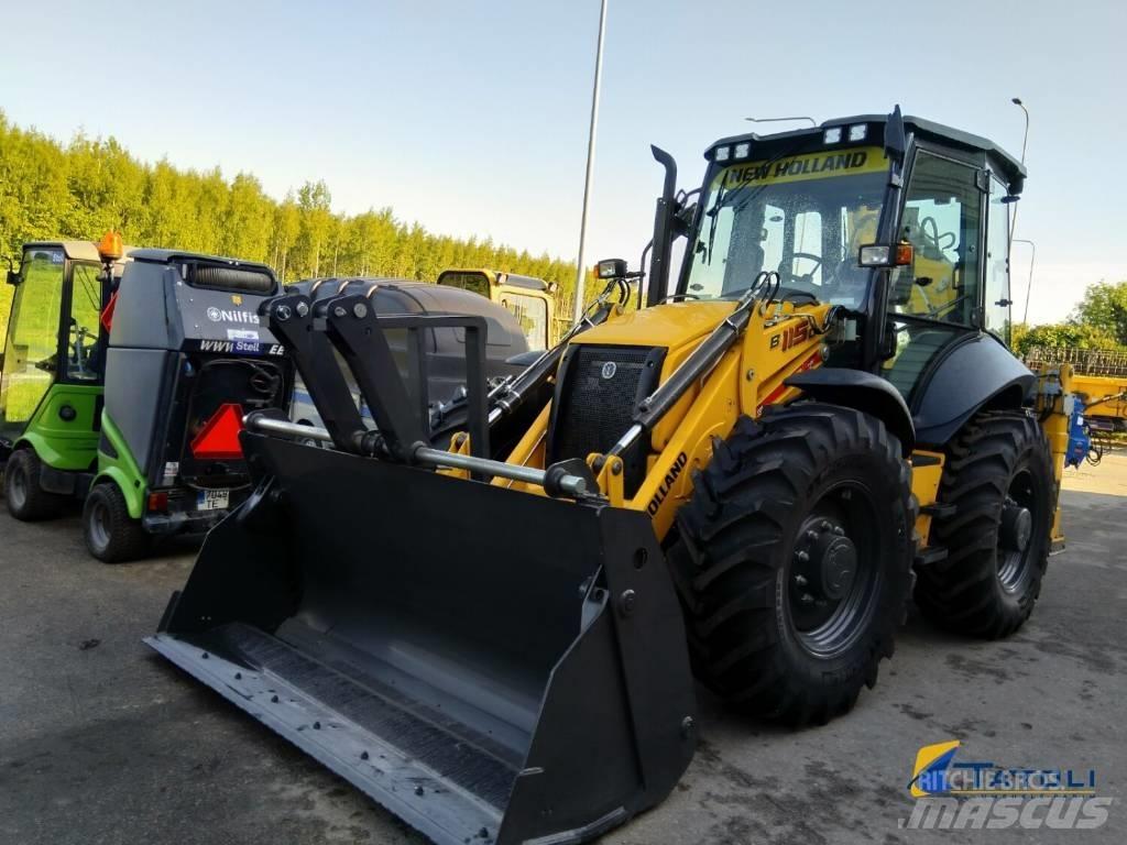 New Holland B 115 D Tractopelle