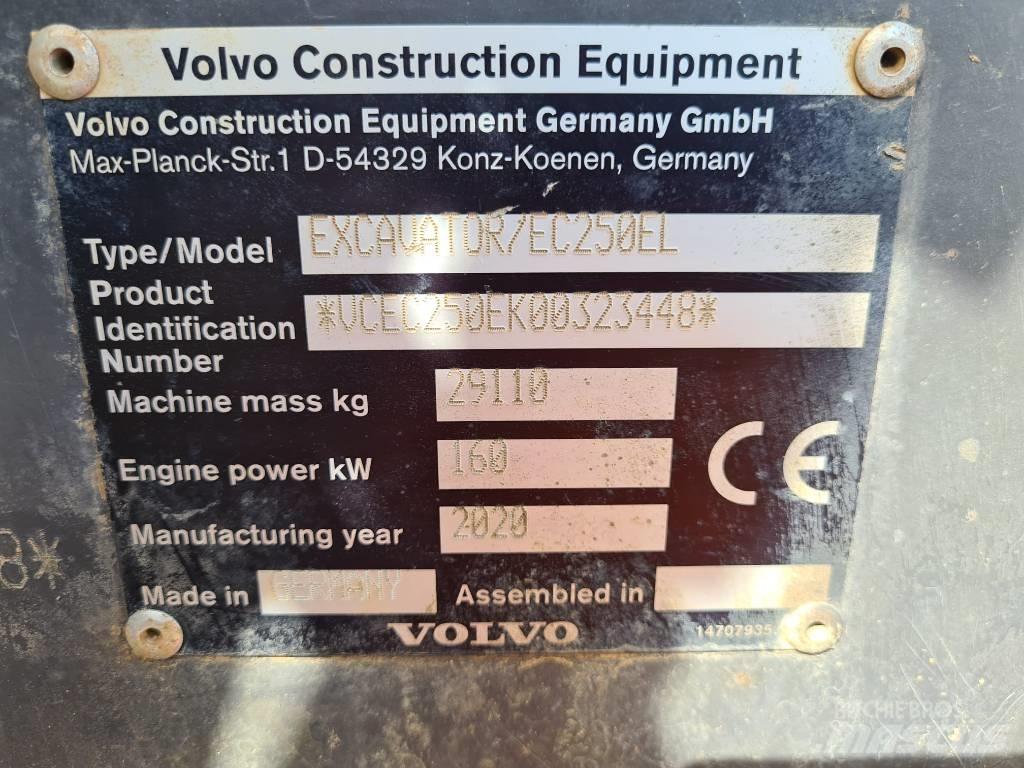 Volvo EC250 E L Pelle sur chenilles