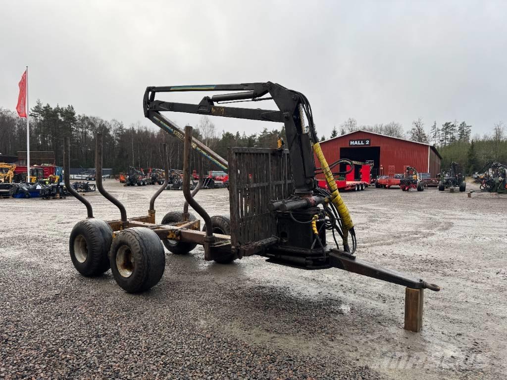 Mowi 2453 Remorque forestière avec grue