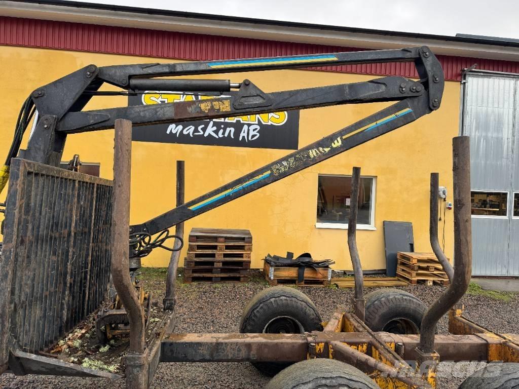 Mowi 2453 Remorque forestière avec grue