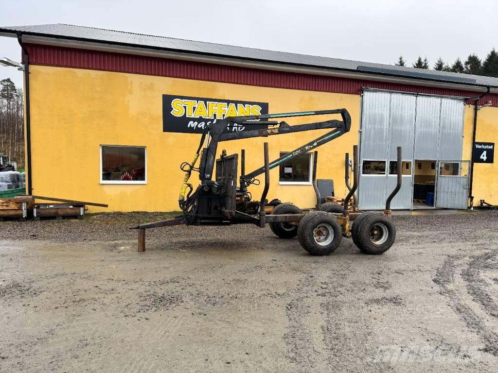 Mowi 2453 Remorque forestière avec grue