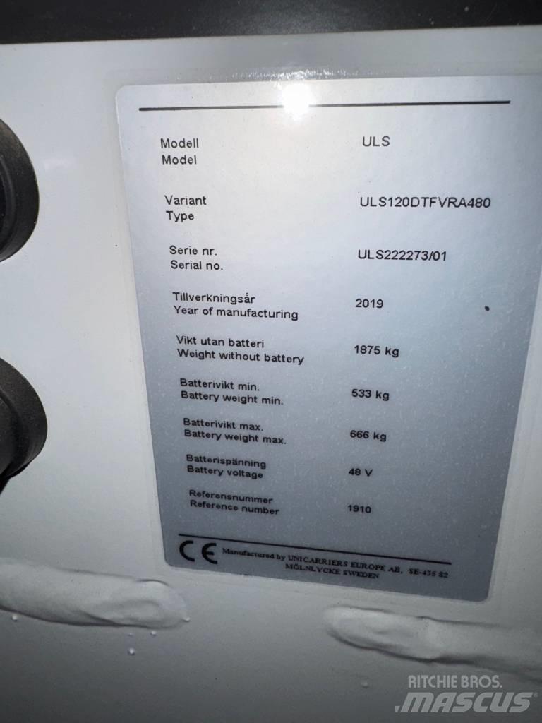UniCarriers ULS 120 Chariot à mât rétractable