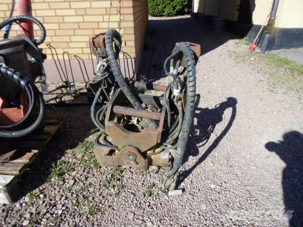 Engcon rotor tilt Chargeuse sur pneus