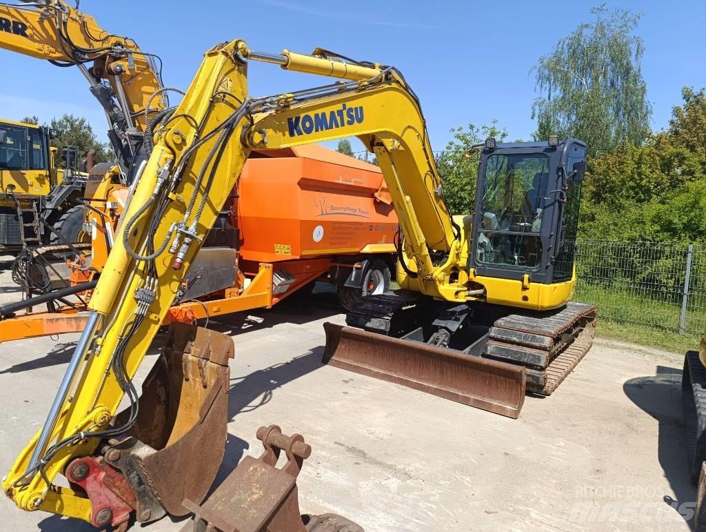 Komatsu PC 80 MR Mini pelle 7t-12t