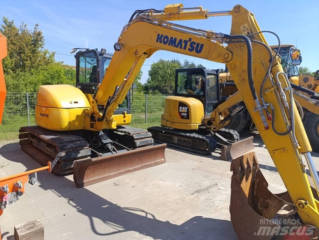 Komatsu PC 80 MR Mini pelle 7t-12t