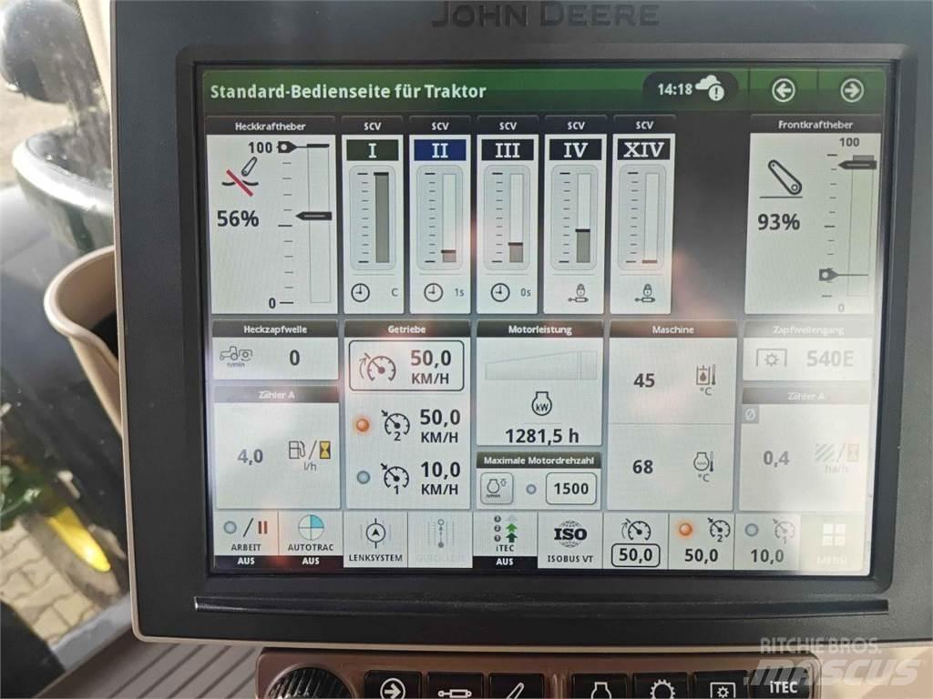 John Deere 6R 250 Tracteur