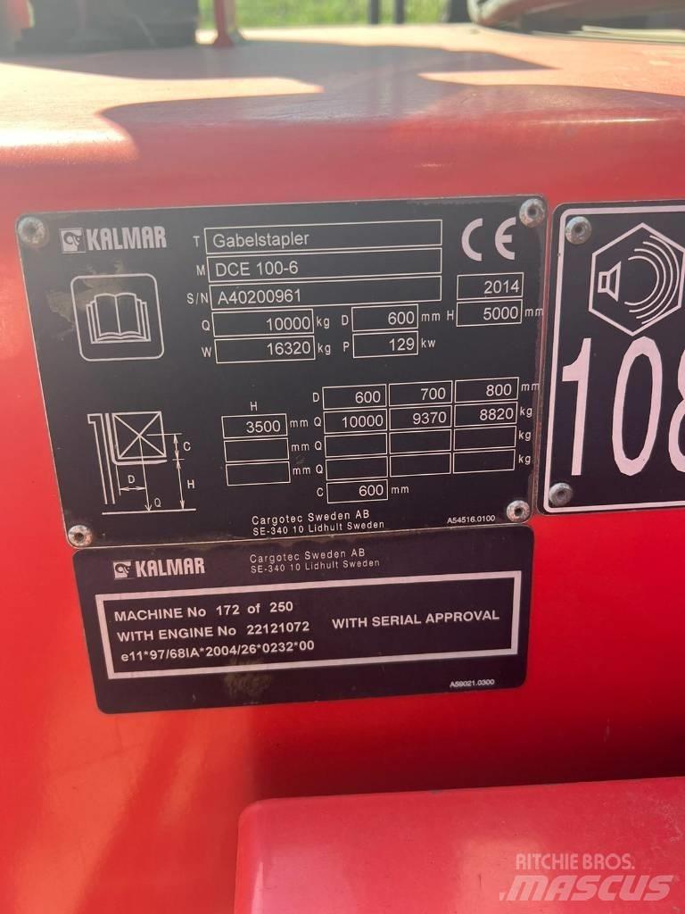 Kalmar DCE100-6 Chariots diesel