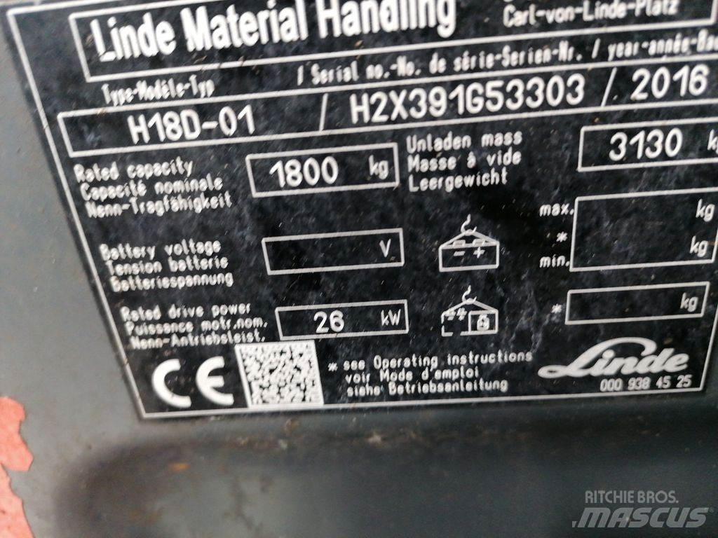 Linde H18D-02 Chariots diesel