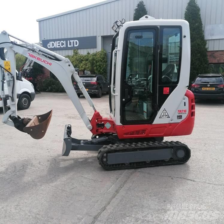 Takeuchi TB216 Mini pelle < 7t