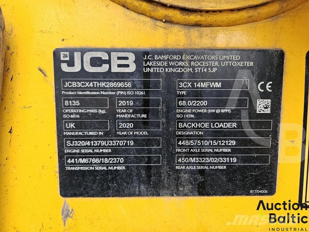 JCB 3 CX Tractopelle