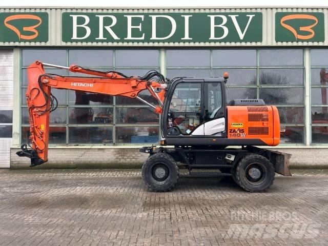 Hitachi ZX140W-5B Pelle sur pneus
