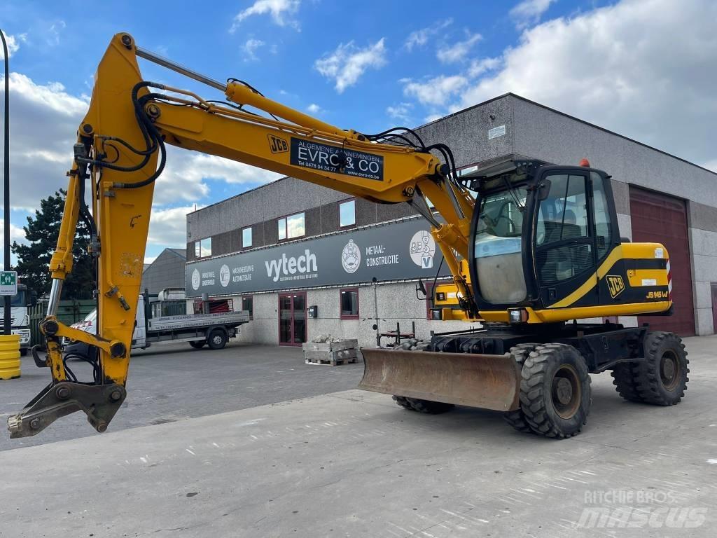JCB JS 145 W Pelle sur pneus