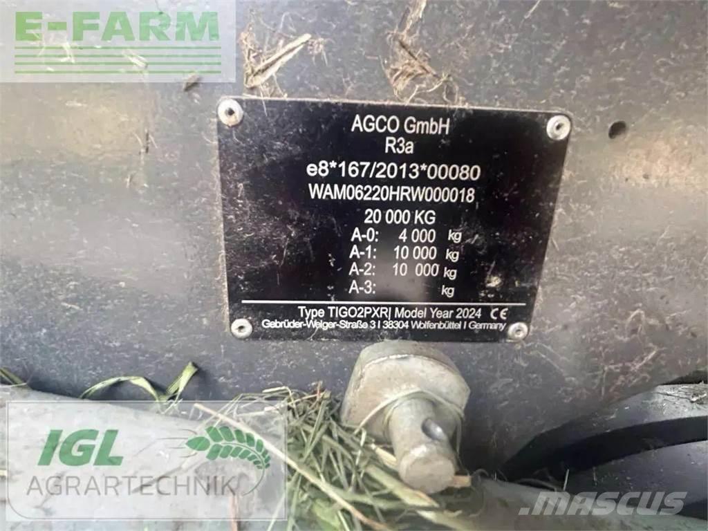 Fendt tigo 60 pr Autres semi remorques