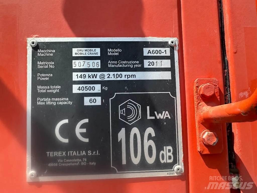 Terex A600 Grues mobiles