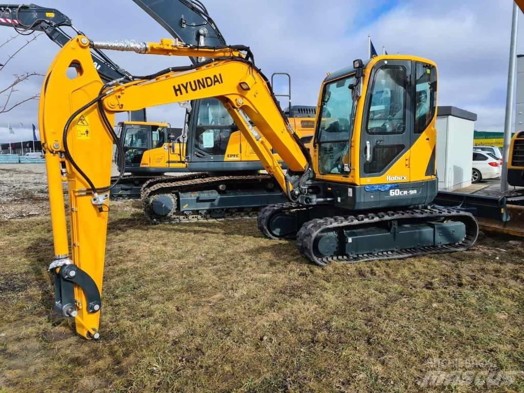 Hyundai R60CR-9A Mini pelle < 7t
