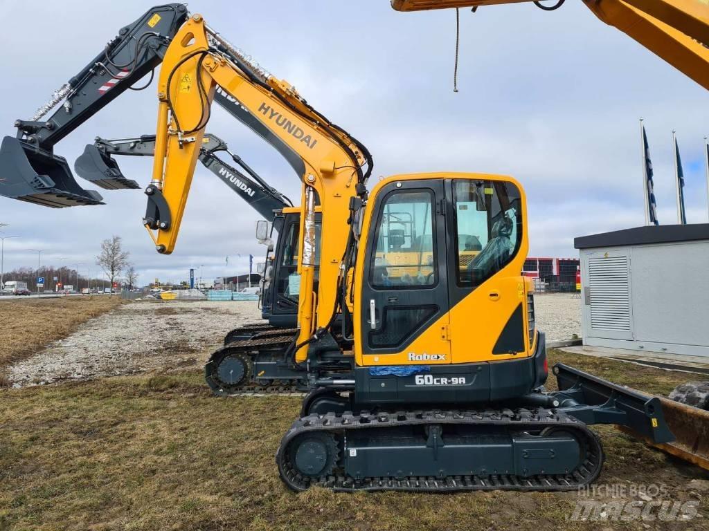 Hyundai R60CR-9A Mini pelle < 7t