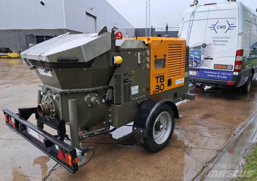 Turbosol TB30/T Pompe à béton