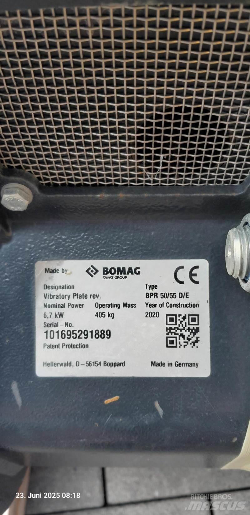 Bomag BPR 50/55 DE Plaque vibrante