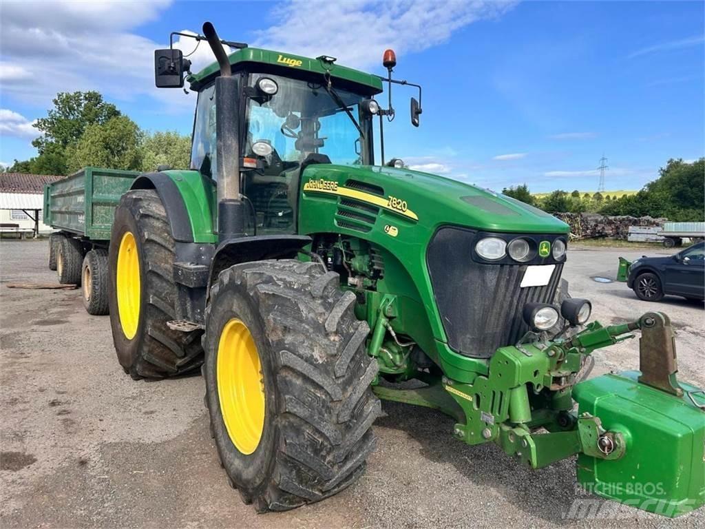 John Deere 7820 Tracteur