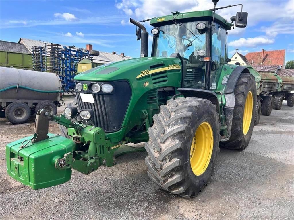 John Deere 7820 Tracteur