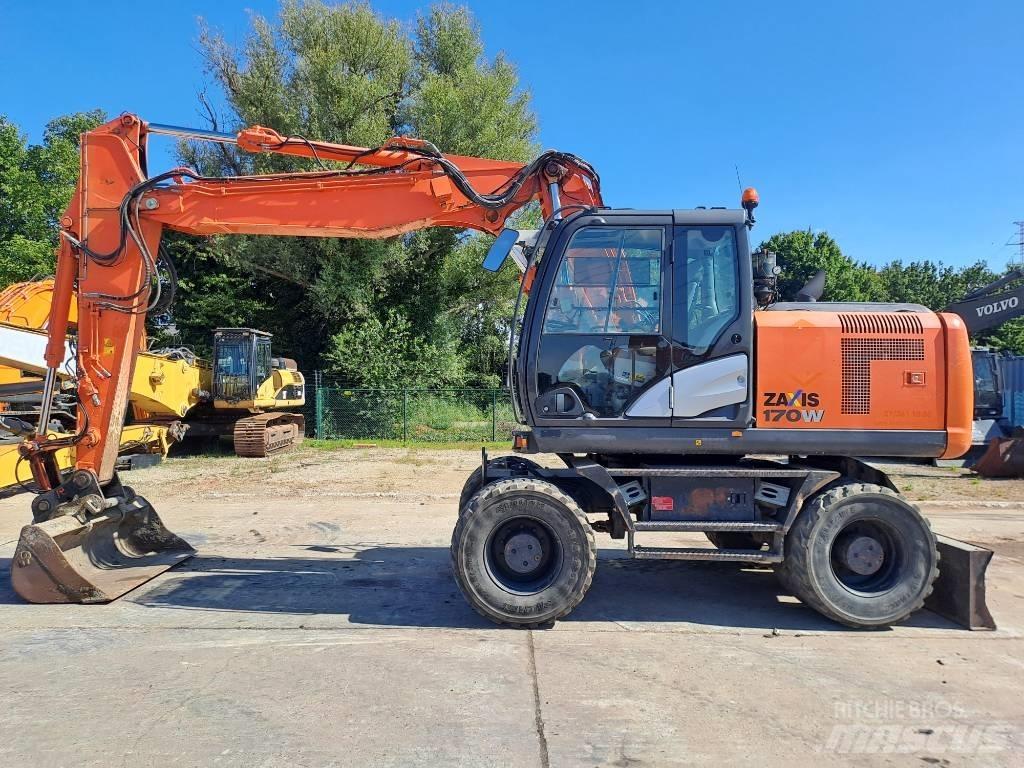 Hitachi ZX 170 W-5 B Pelle sur pneus